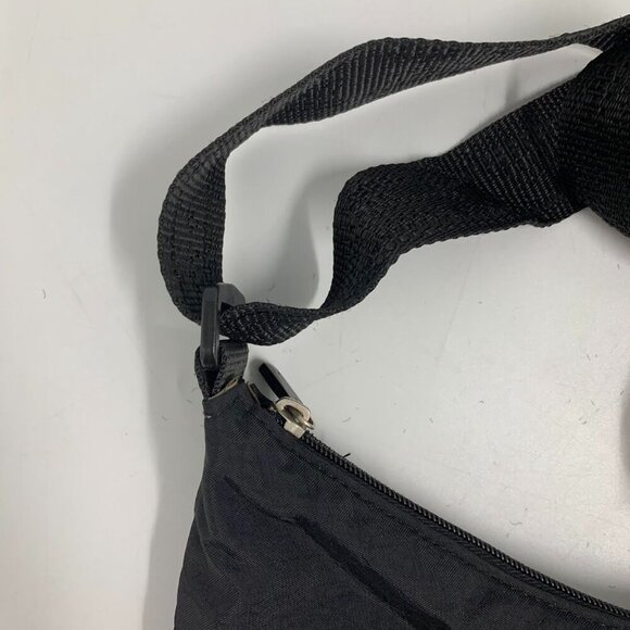 Baggalini Women's Travel Crossbody Purse Nylon Black Shoulder Bag - Picture 3 of 14